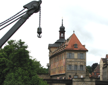 Altes Br�ckenrathaus und Alter Kranen