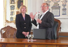 Empfang beim B�rgermeister