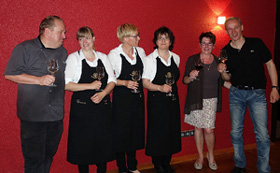 Alex Fritz, sein Team, Winzer Kistenmacher-Hengerer und Eberbach-Schaefer