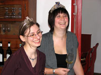 Weinprinzessin und Weink�nigin